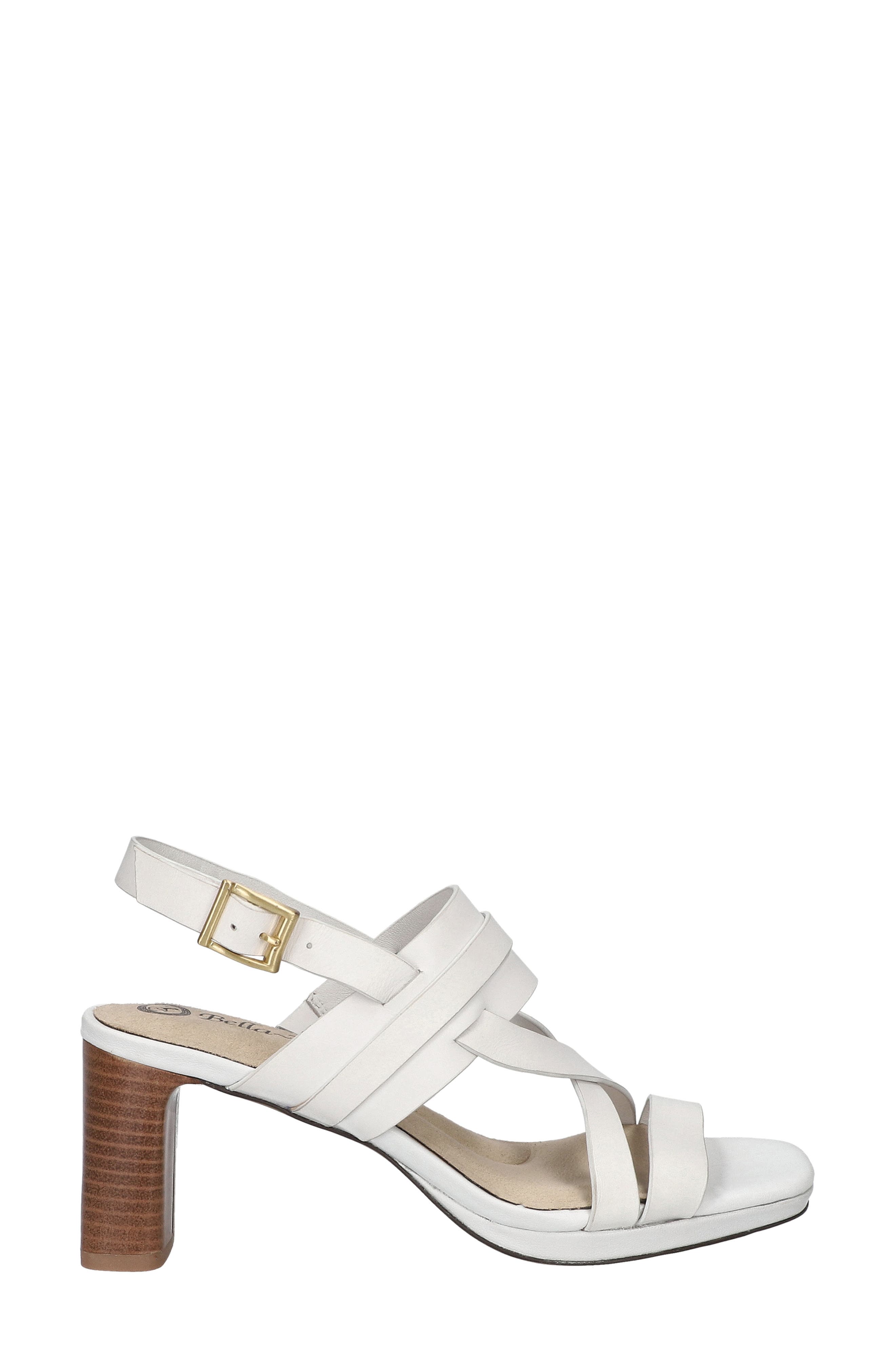 Desoto Slingback Sandal, Alternate, color, WHITE LEATHER