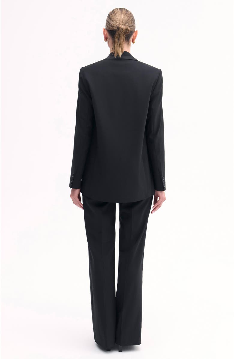 CO Tuxedo Jacket in Wool and Silk, Alternate, color, 