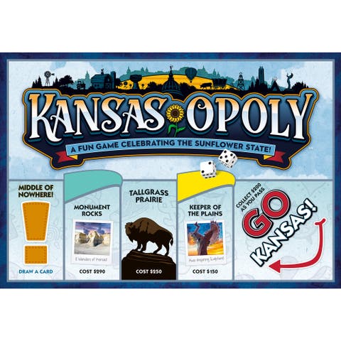 Kansasopoly Monopoly Board Game
