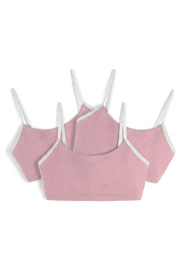 Bra & Underwear 6 Piece Set, Alternate, color, Ballet Pink