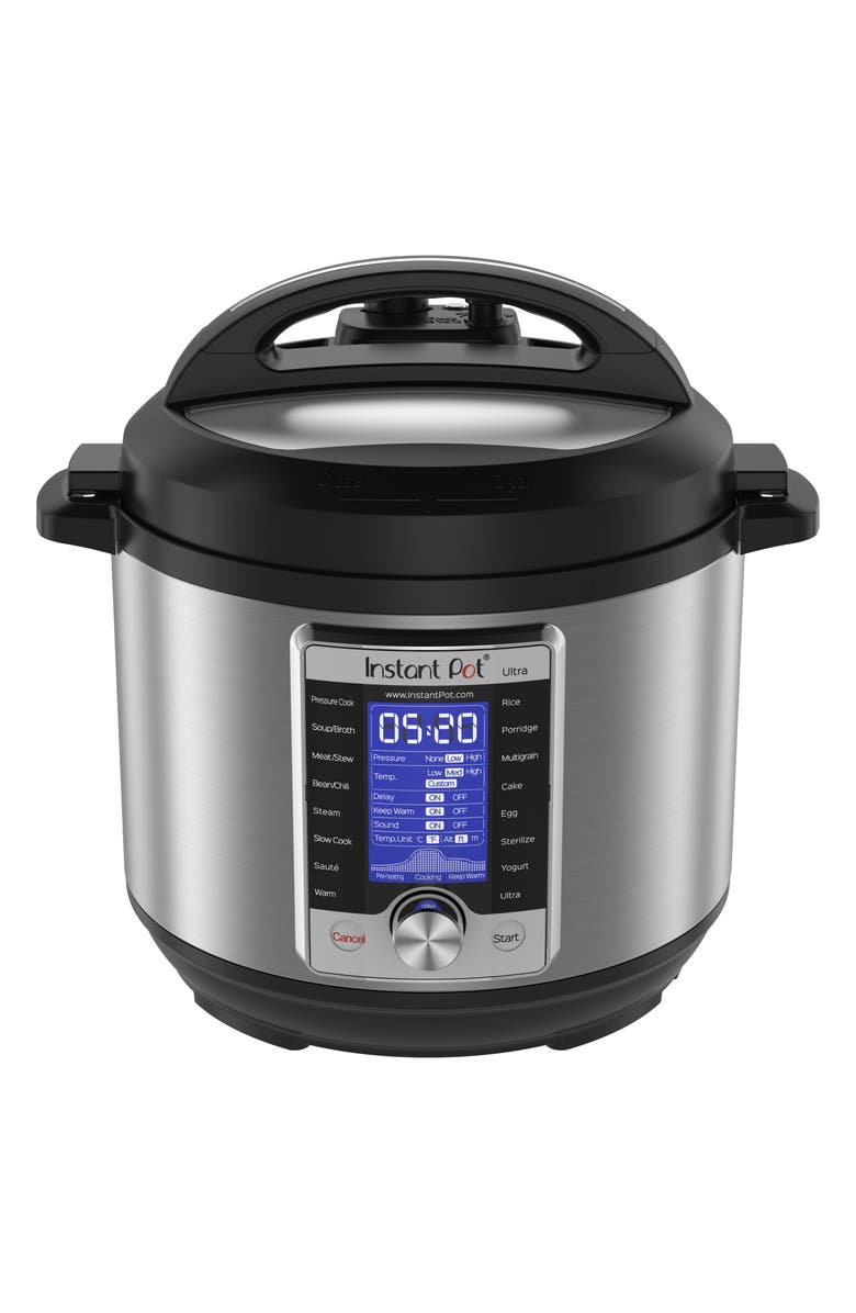 INSTANT POT Ultra 6-Quart 10-in-1 Multiuse Programmable Cooker, Main, color,