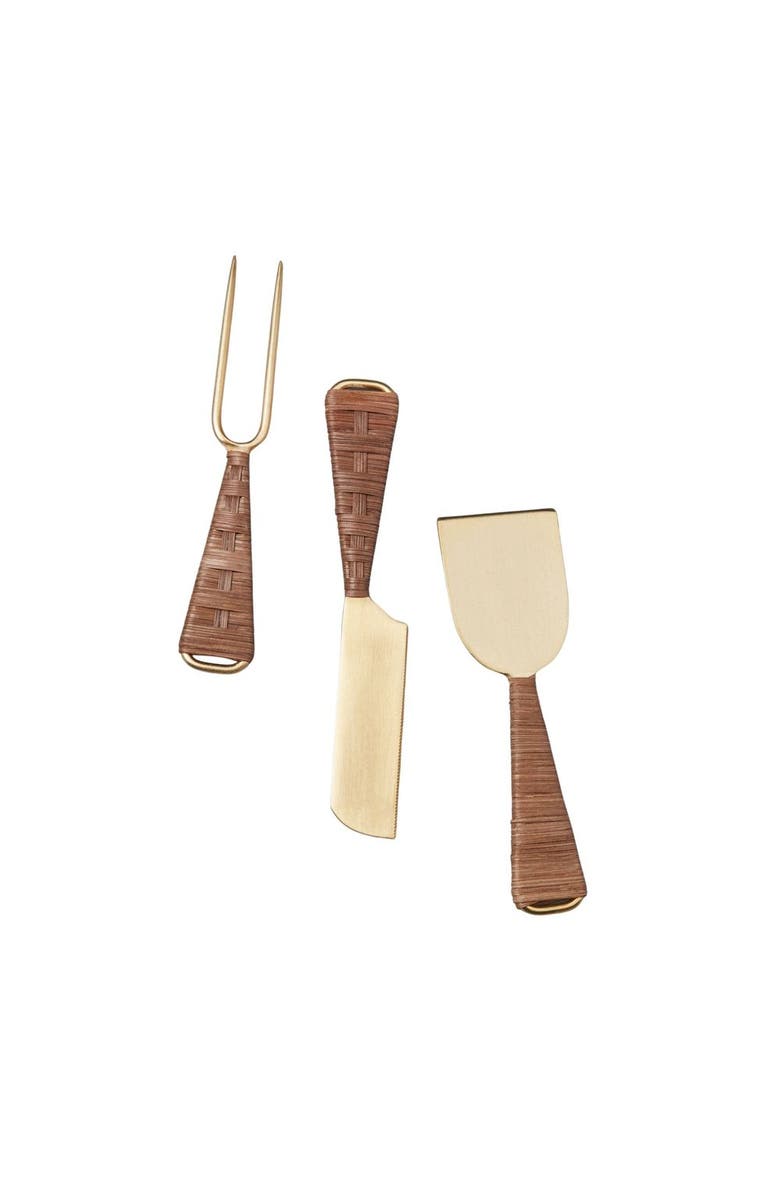 Be Home Ananta Cheese Knife - Set of 3, Main, color, Natural