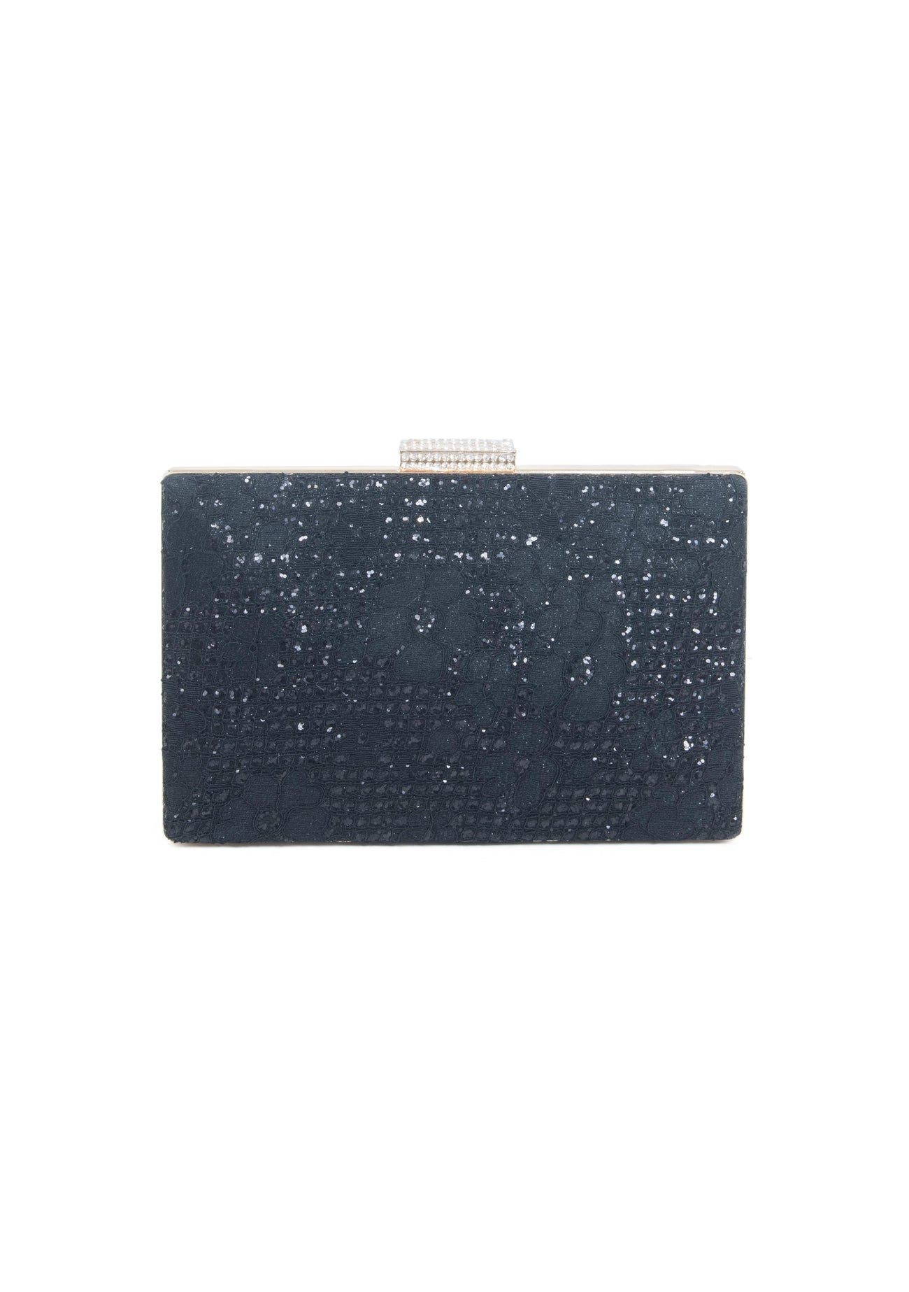 Lauren Lorraine Dandy Clutch, Main, color, Black