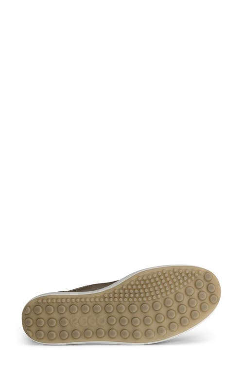 Ecco Soft 7 Sneaker In Pure White Gold