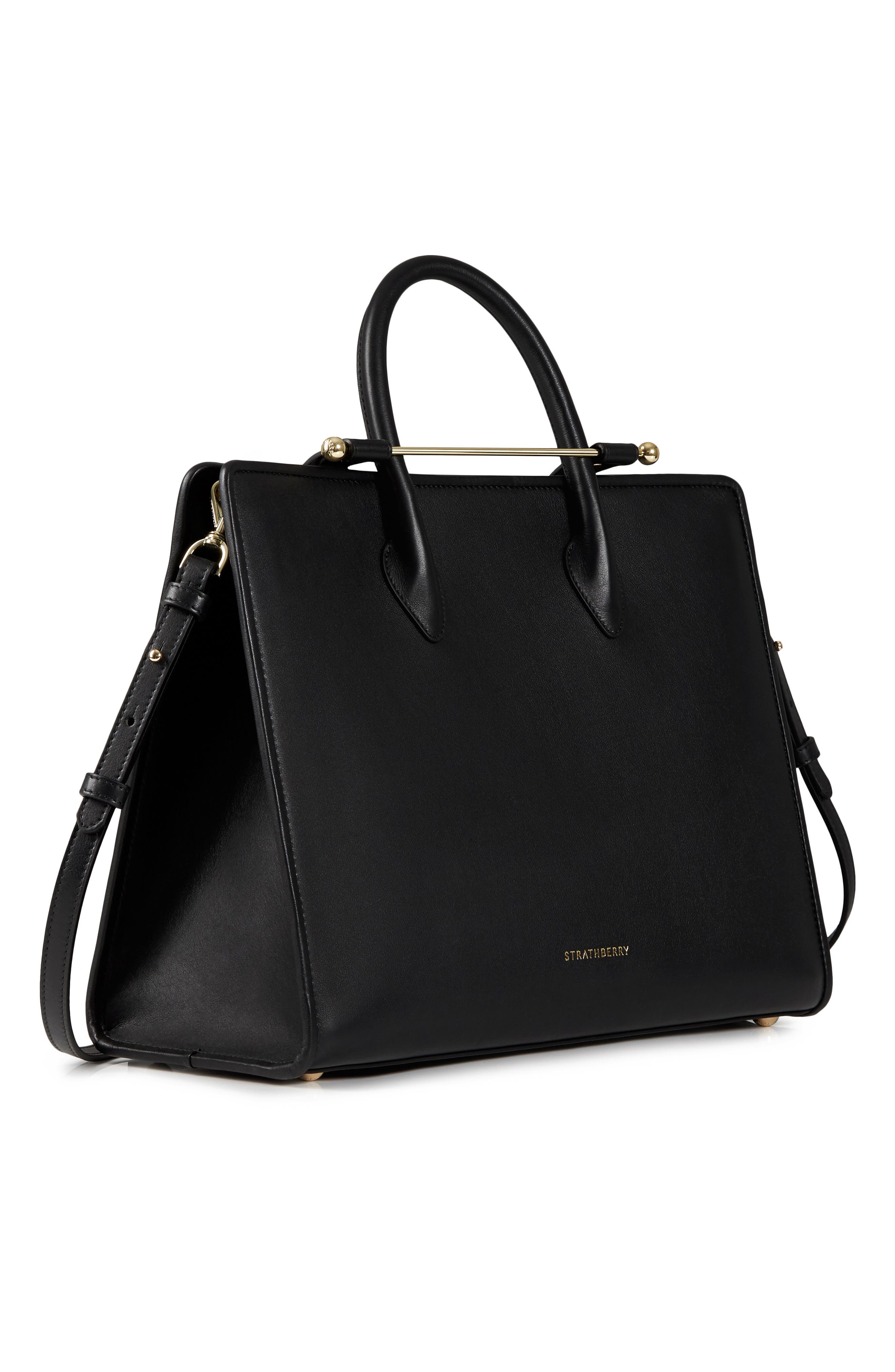 Strathberry Leather Tote, Alternate, color, 