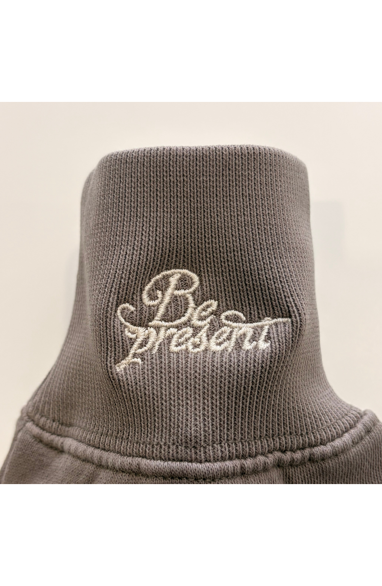 Conscious Ink Pause Be Present Manifest Sweatshirt + Ink, Alternate, color, Faded Grey