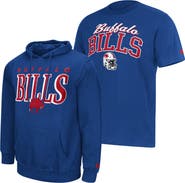STARTER Men's Starter Royal Buffalo Bills Vintage Logo Hoodie & T-Shirt Combo Pack
