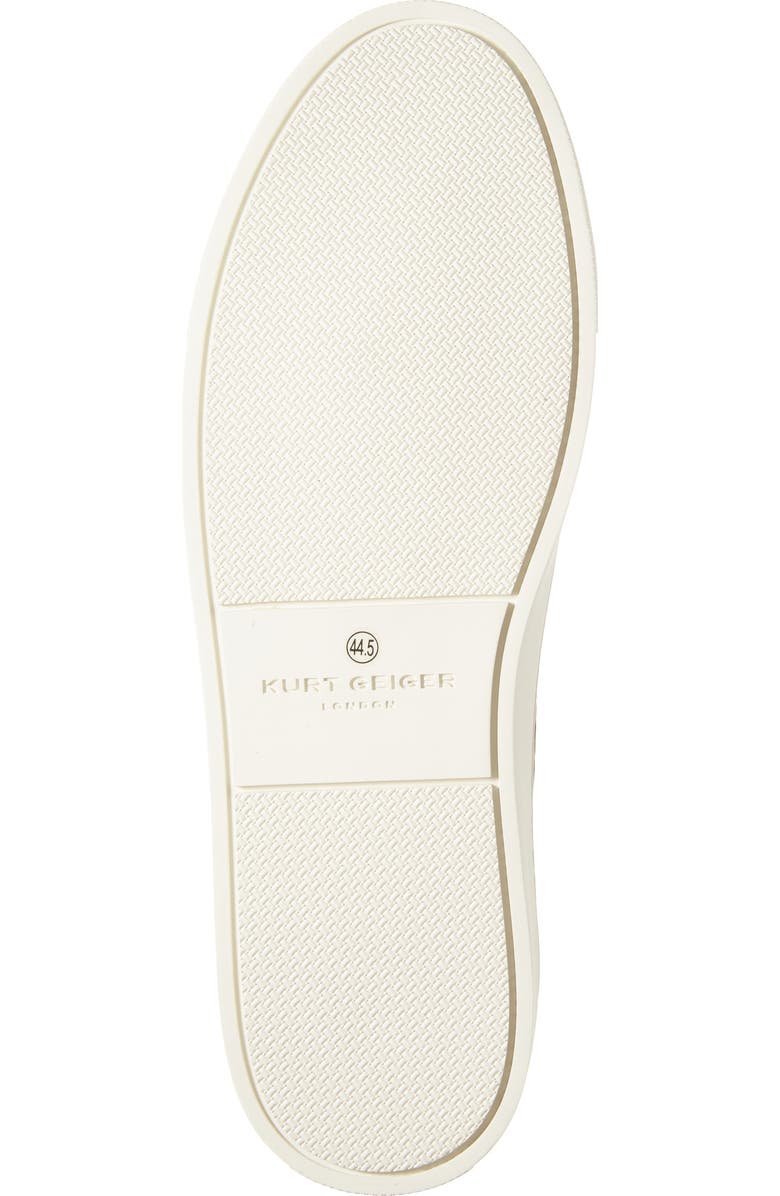 Kurt Geiger London Lennon Croc Embossed Sneaker, Alternate, color,