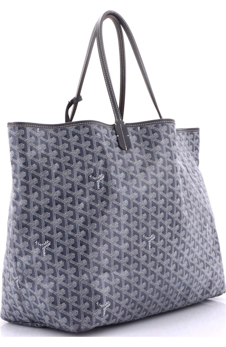 Pre-Owned Goyard Saint Louis Tote Coated Canvas GM, Alternate, color, Gray