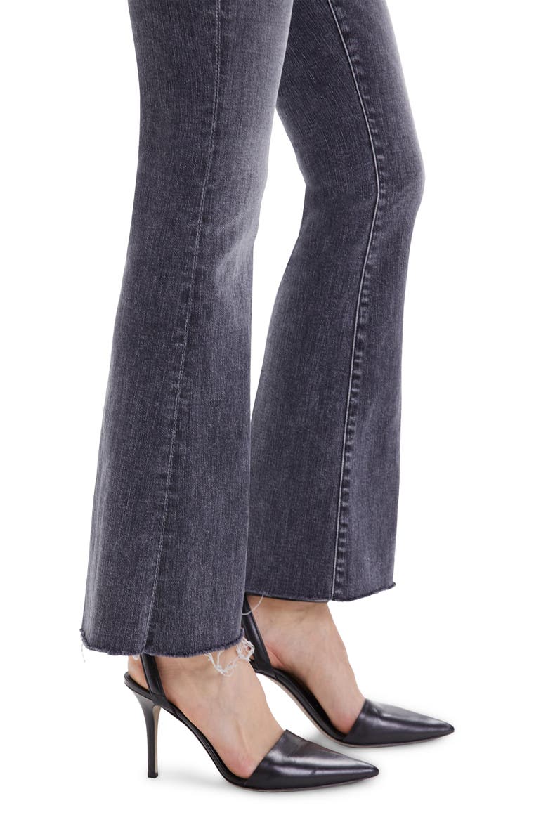 Fray Hem Flare Jeans, Alternate, color, FRIDAY THE