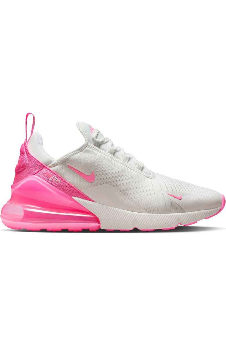 Nike Air Max 270 Sneaker, Alternate, color, 104 Smtwht/Pnkspl