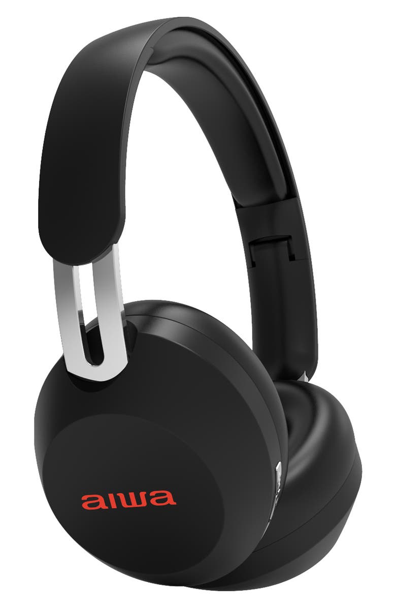 AIWA Over Ear Wireless Headphones, Main, color, 