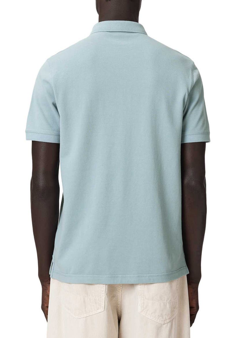Reform Cotton Piqué Polo, Alternate, color, SALTON BLUE