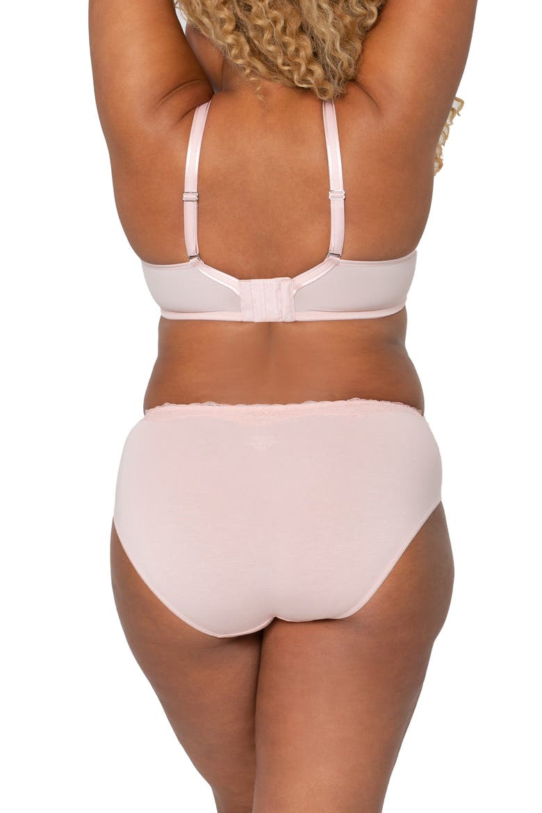 Tulip Smooth Convertible Underwire Push-Up Bra, Alternate, color, BLUSHING ROSE