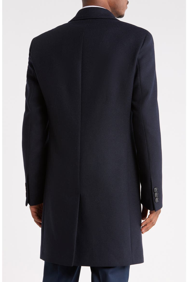 Hendrick Wool Blend Coat, Alternate, color, DARK BLUE