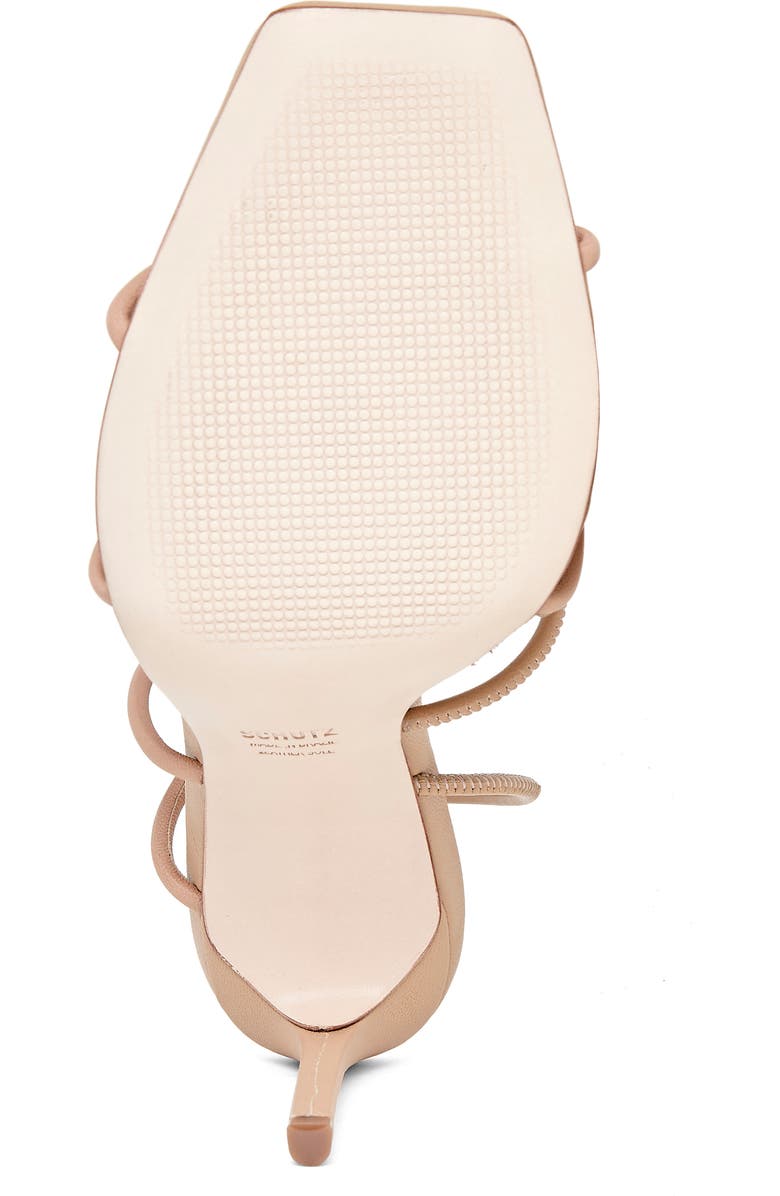 Schutz Colette Strappy Square Toe Slingback Sandal, Alternate, color,