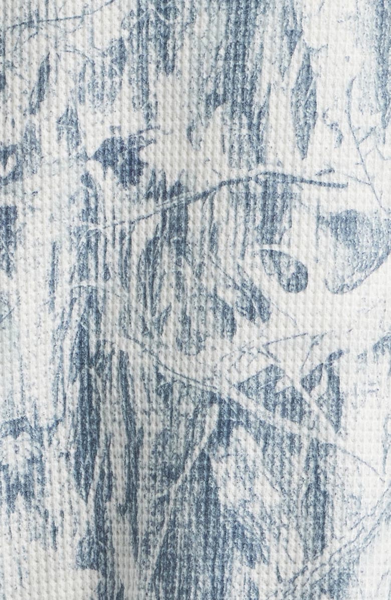 BOYS LIE Snowed In Camo Thermal Sweatshirt, Alternate, color, Black And White