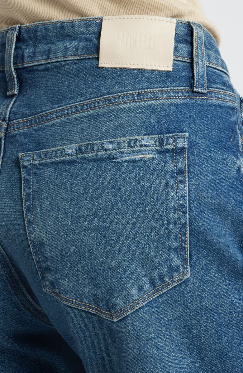 PAIGE Alexis High Waist Ankle Barrel Jeans, Alternate, color, Lovejoydis