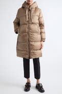 Max Mara Sei Hooded Water Repellent Down Puffer Coat