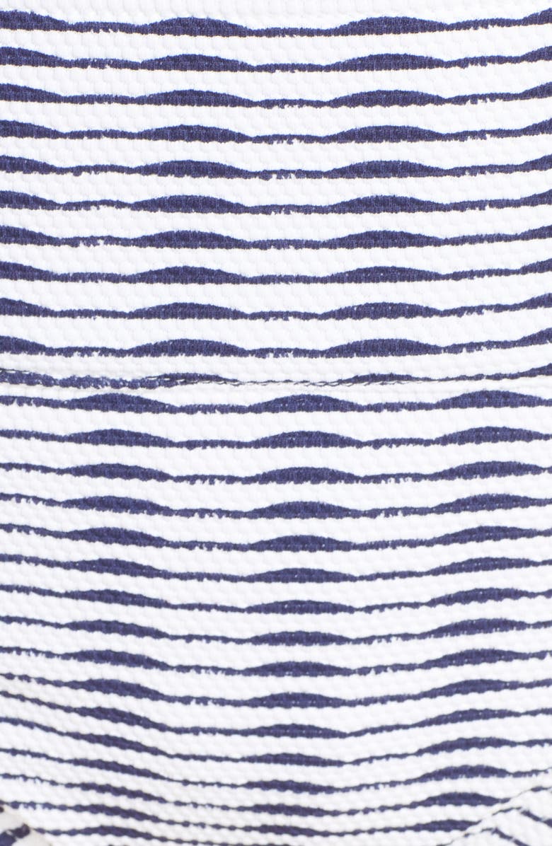 Tommy Bahama Island Cays Stripe High Waist Bikini Bottoms, Alternate, color, 