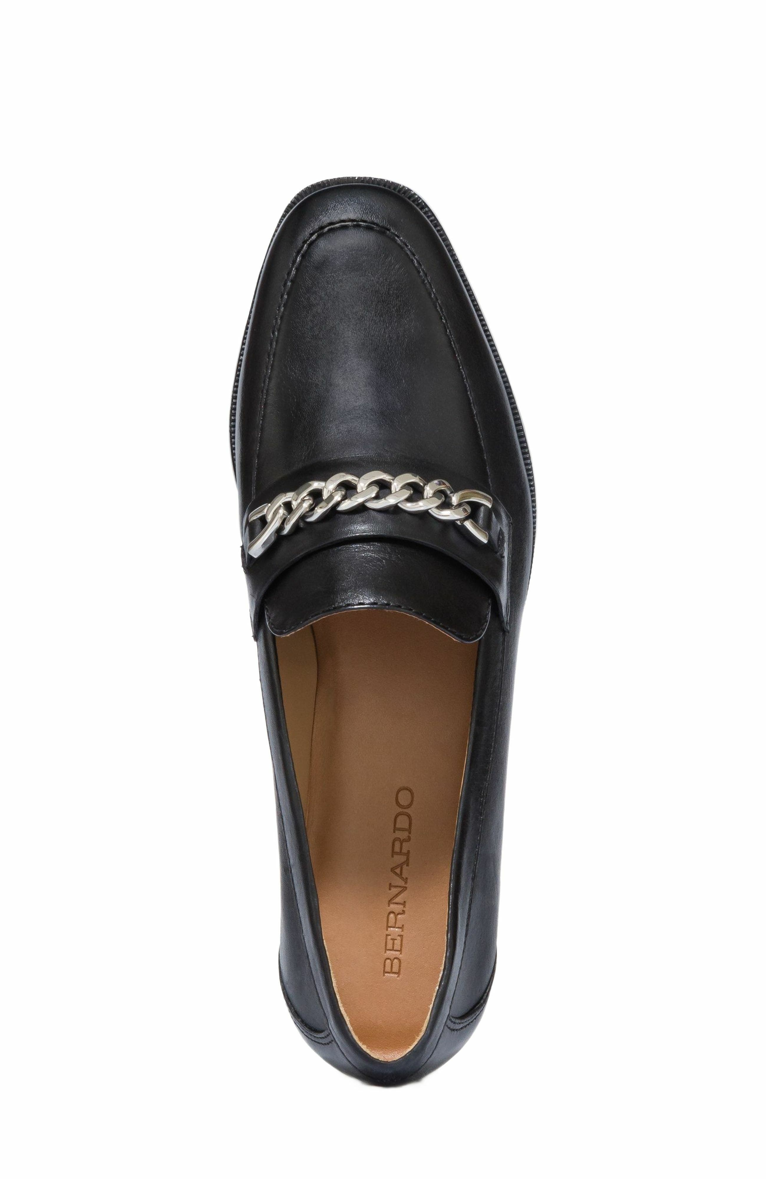Bernardo Footwear Zephyr Chain Loafer, Alternate, color, 