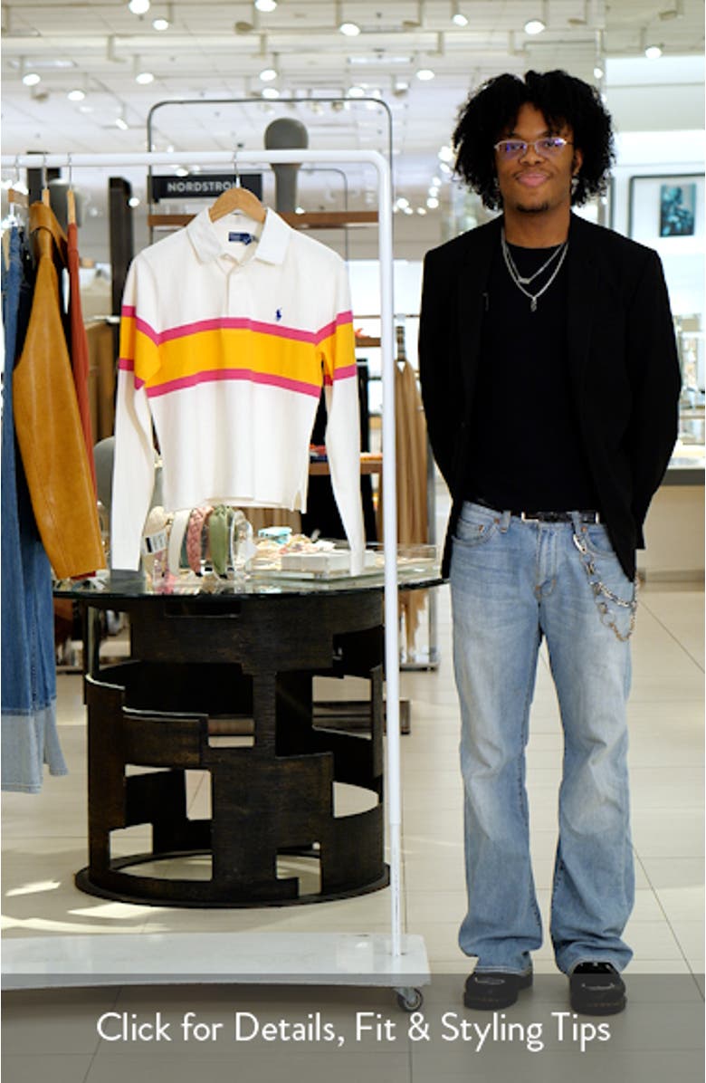 Colorblock Cotton Rugby Shirt, sales video thumbnail