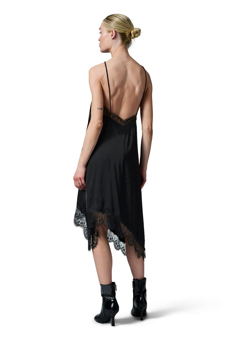 halter slip for under dress Marella Mllorigine Sleeveless Halter Neck Silk Slip Midi Dress, Womens, 12, Dust Blue