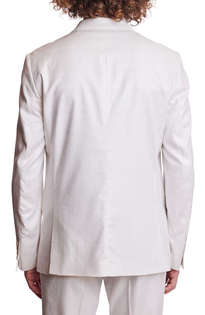 PAISLEY & GRAY Dover Slim Fit Sport Coat, Alternate, color, White Linen