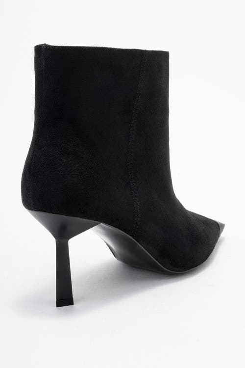 Prologue Shoes Rassel Pointed Toe Boot In Black