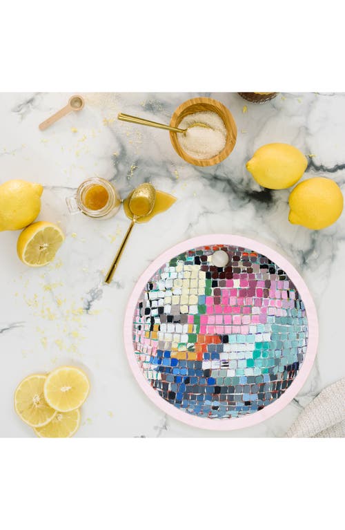 Deny Designs Last Dance Cutting Board In Pink