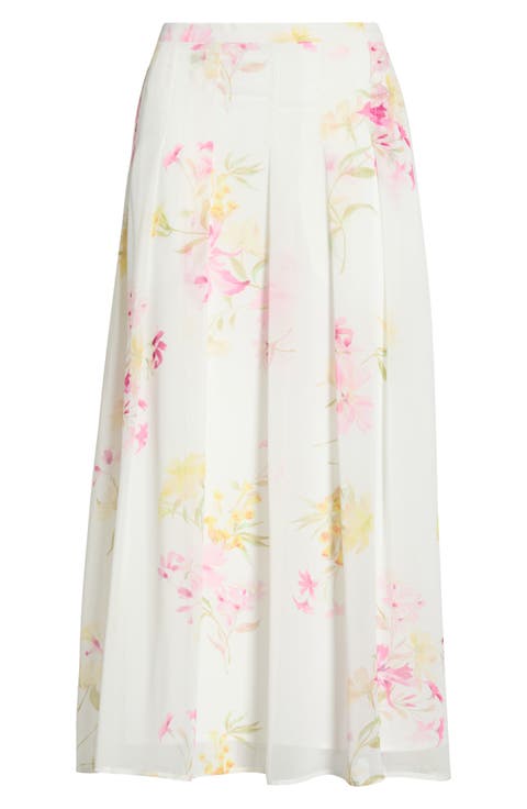 Pleated Maxi Skirt (Petite)