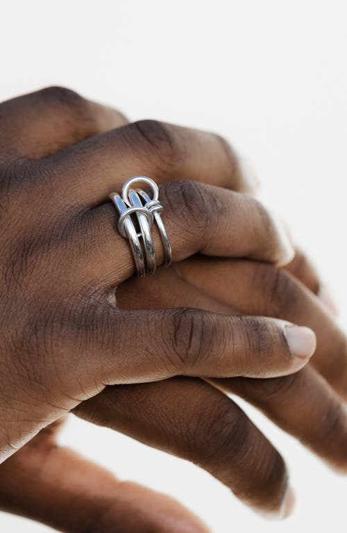 Spinelli Kilcollin Raneth Link Ring In Metallic