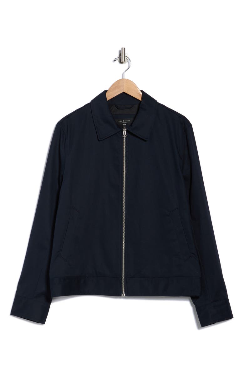 rag & bone Phillips Cotton Jacket, Alternate, color, Salute