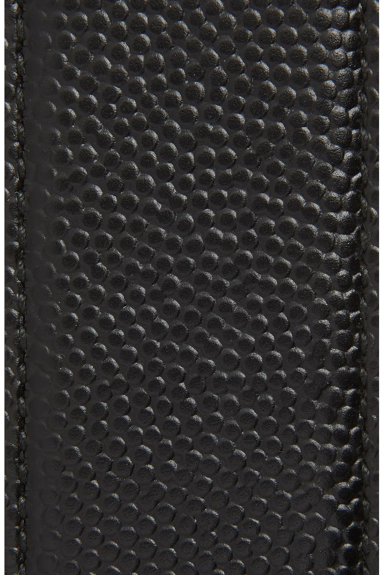 Salvatore Ferragamo Reversible Pebbled Calfskin Belt, Alternate, color, BLACK/ CHOCOLATE