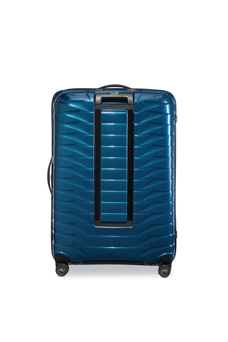 Proxis Hardside 30" X-Large Checked Spinner Luggage, Alternate, color, Petrol Blue