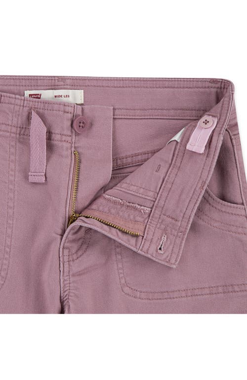 Levi's Kids' Wide Leg Cargo Pants In Pink
