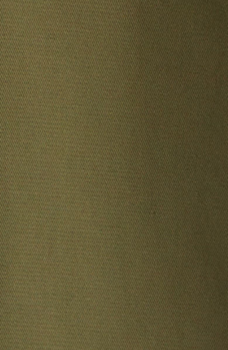 ZANKOV Louise Pleated Cotton Shorts, Alternate, color, Leaf