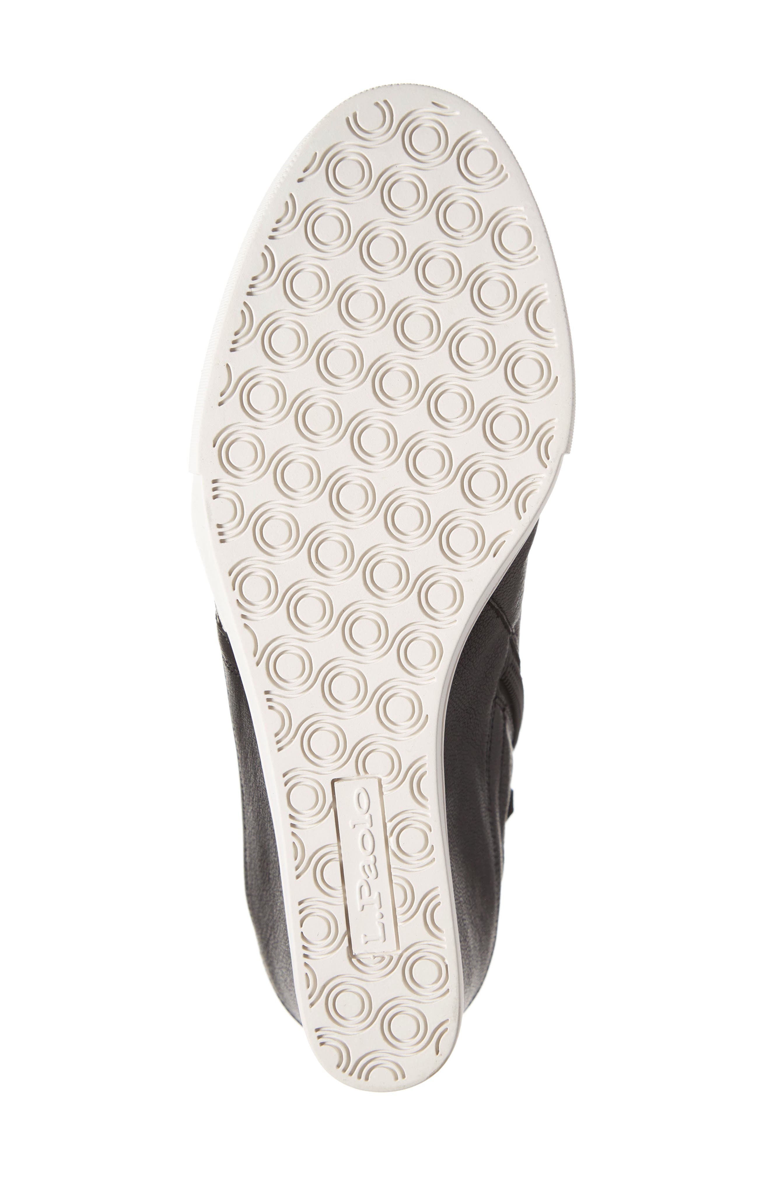 Linea Paolo Filipa II Wedge Sneaker Bootie, Alternate, color, Bl/Wht/Bl