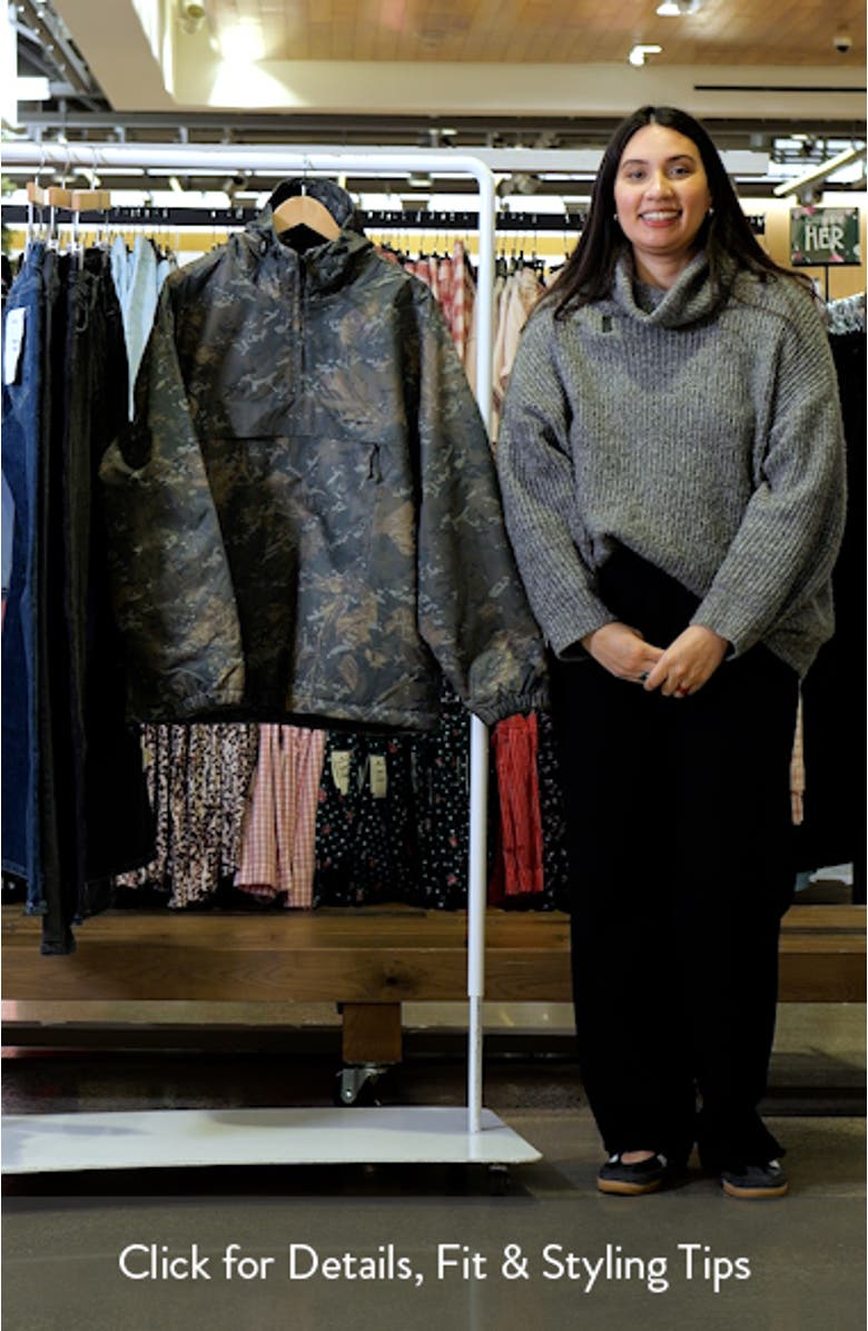 Water Repellent Hooded Fleece Lined Windbreaker Pullover, sales video thumbnail