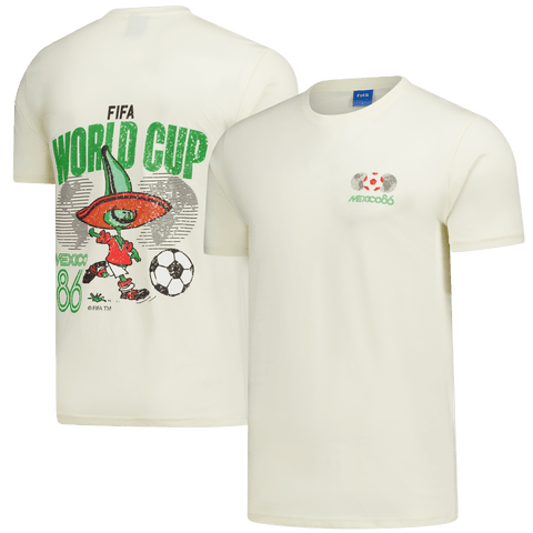Unisex Peace Collective Cream Mexico National Team FIFA World Cup Mexico 1986 Heavyweight T-Shirt