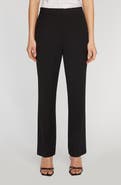 Elie Tahari The Sylvie High Waist Straight Leg Pants