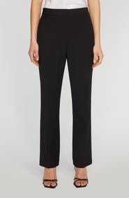 Elie Tahari The Sylvie High Waist Straight Leg Pants