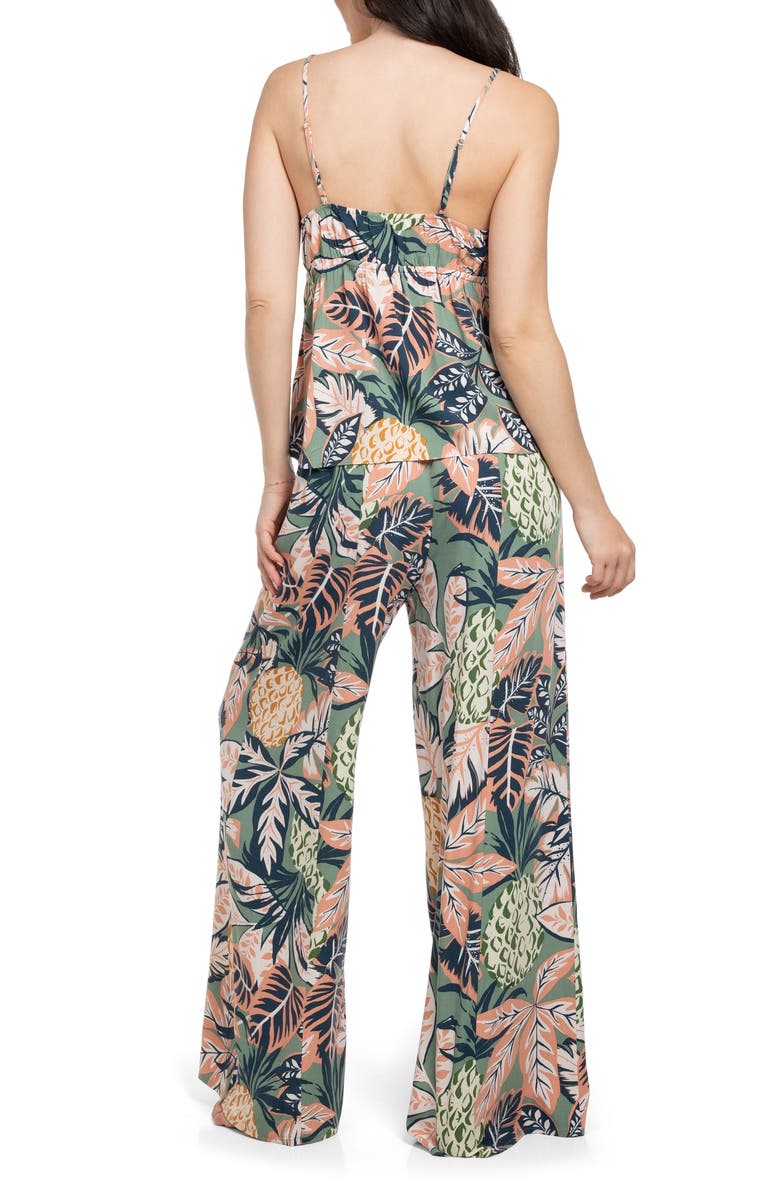 Midnight Bakery Print Pajamas, Alternate, color, Green