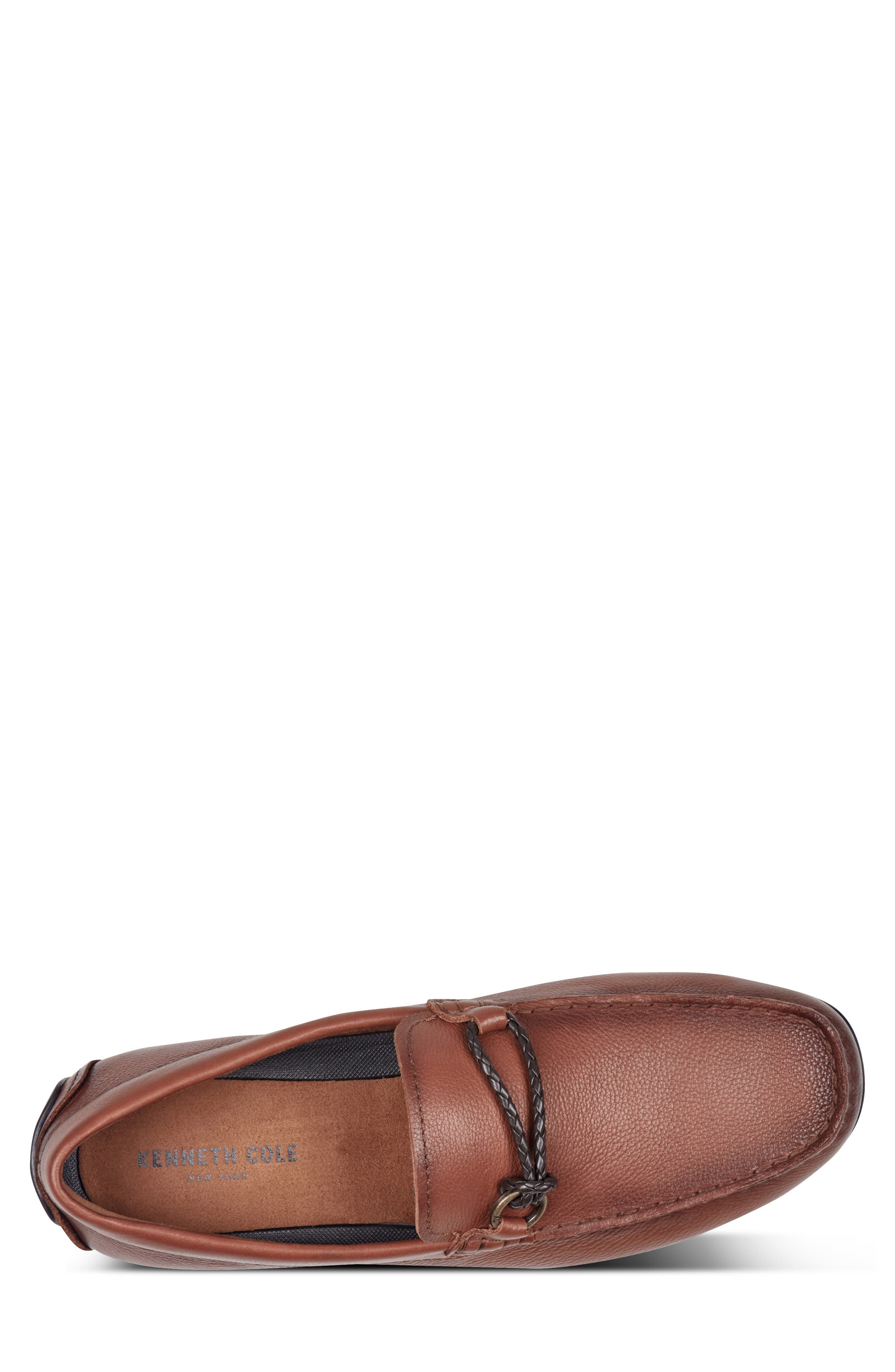 Kenneth Cole New York Dominic Bit Loafer, Alternate, color, Medium Brown