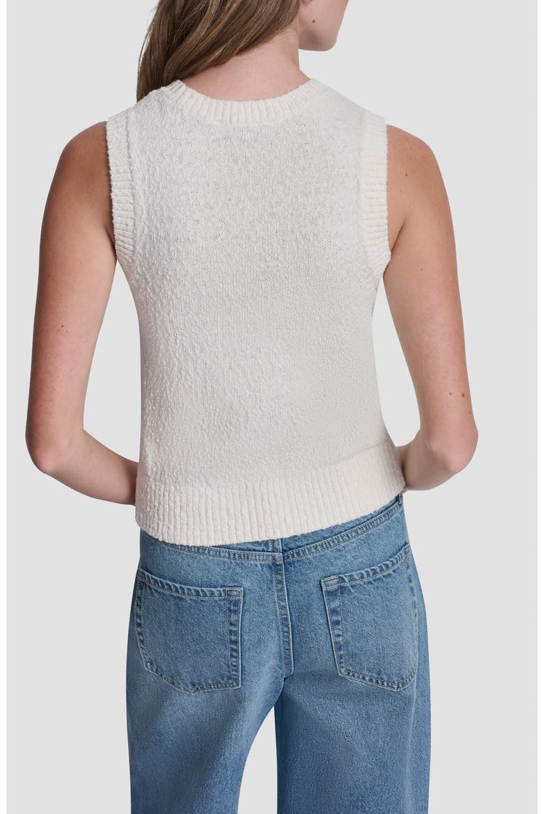 Sleeveless Sweater Tank, Alternate, color, IVORY
