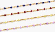 Oak & Luna Soltale Enamel Chain