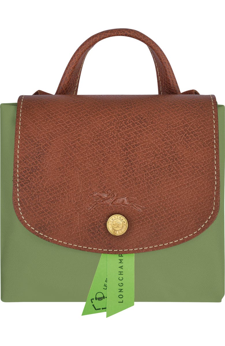 Longchamp Le Pliage Nylon Canvas Backpack, Alternate, color, Lichen