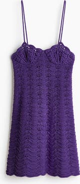 H&M Crochet-look Strappy Dress