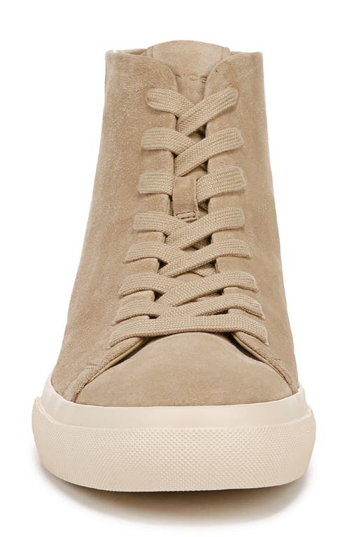 Vince Fulton High Top Sneaker In Sand Trail