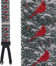 Trafalgar The Snowy Virginia Nightingale Silk Formal End Suspenders